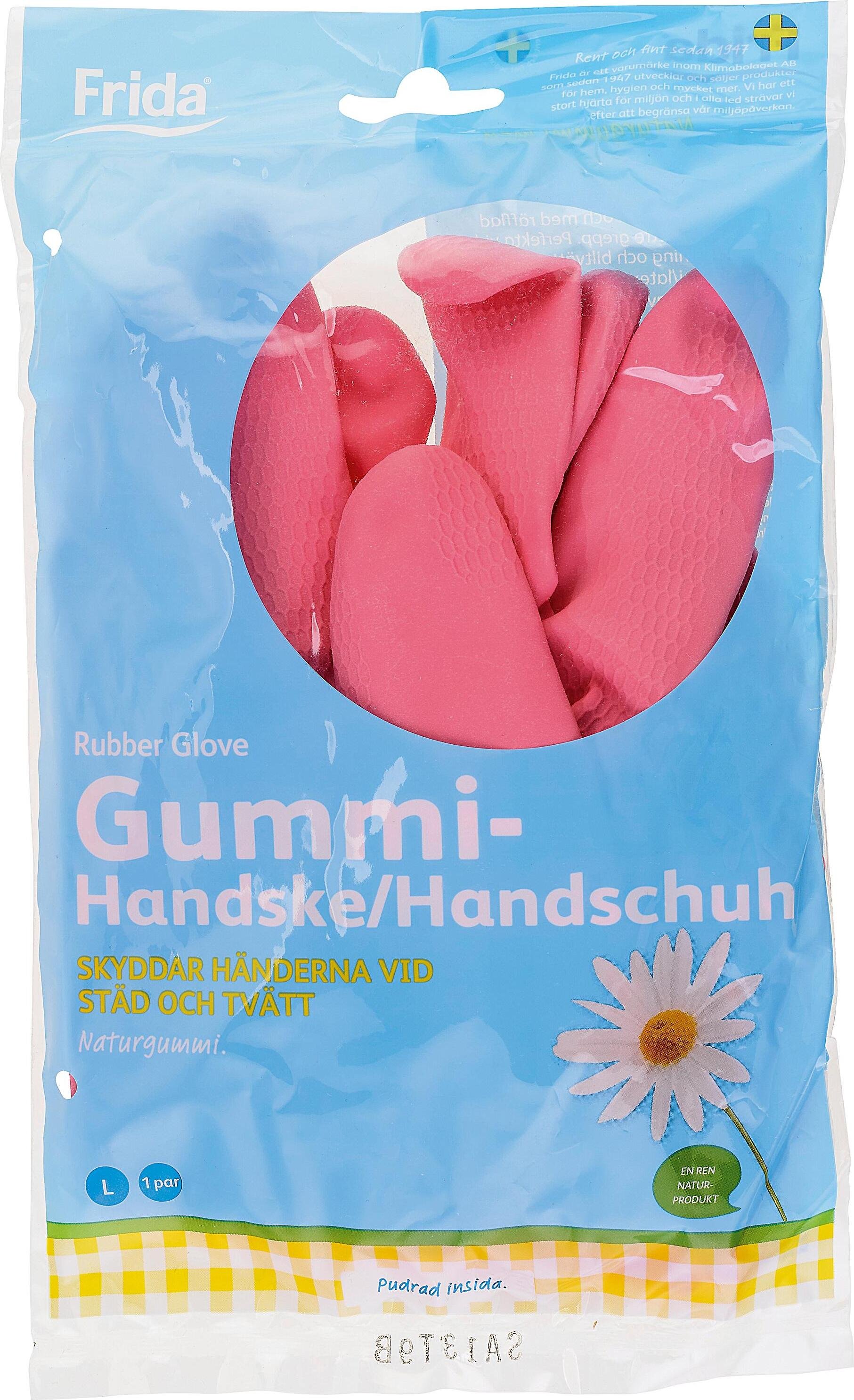 FRIDA Rekawice gumowe L