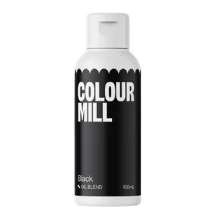 Barwnik olejowy 100ml CZARNY Colour Mill - Black - Dodatki do ciast w proszku - miniaturka - grafika 1