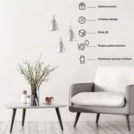 Świece - Świeca Serce Low-Poly, różowe złoto - miniaturka - grafika 1