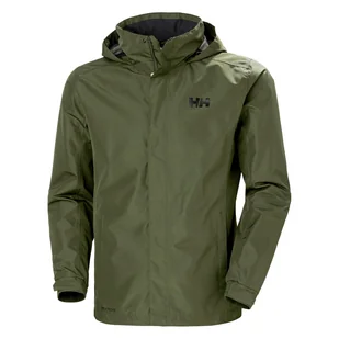 Męska Kurtka HELLY HANSEN DUBLINER JACKET 62643_431 – Oliwkowy - Kurtki męskie - miniaturka - grafika 1