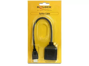Delock Adapter HDMI męski -> 2X HDMI żeński v 1.4 - Złącza, przejściówki, adaptery - miniaturka - grafika 3