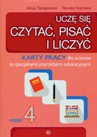 Pedagogika i dydaktyka - Tanajewska Alicja, Naprawa Renata Uczę się czytać, pisać i liczyć Część 4 Karty pracy - miniaturka - grafika 1
