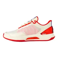 Buty sportowe damskie - Damskie buty tenisowe Wilson Intrigue TOUR US Open Tofu/Red EUR 39 1/3 - miniaturka - grafika 1