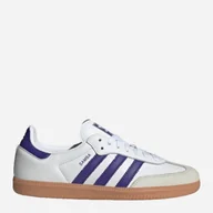 Trampki damskie - Tenisówki damskie do kostki adidas Originals Samba OG W IF6514 36 (3.5UK) Biały/Fioletowy (4066765922991) - miniaturka - grafika 1