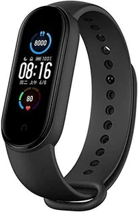 Opaska zamienna silikonowa do Xiaomi Mi Band 7 / 6 / 5 czarny - Smartband - miniaturka - grafika 5
