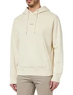 Bluzy męskie - Hugo Boss Wefadehoody Męska bluza z kapturem, Otwórz White131, S - miniaturka - grafika 1