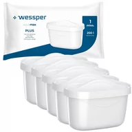 Wkłady filtrujące - Filtr wody do dzbanka filtrującego Aquaphor Brita - Wessper Aquamax Plus 5x - miniaturka - grafika 1