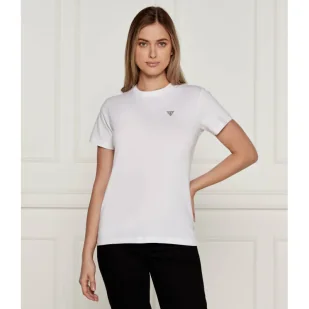 Guess Jeans T-shirt | Regular Fit - Koszulki i topy damskie - miniaturka - grafika 1