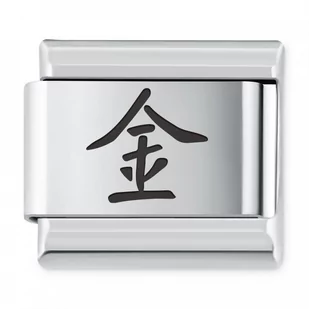 Murrano ITALIAN CHARMS Symbole Chińskie Metal IH-153 - Charmsy - miniaturka - grafika 1