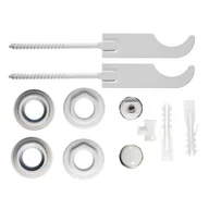 Akcesoria grzewcze - Komplet korków grzejnikowych 1" x 1/2" z wieszakami - miniaturka - grafika 1