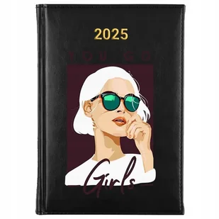 Kalendarz Książkowy A5 2025 GIRLS Terminarz Planer Notes Wiele Wzorów - Planery - miniaturka - grafika 1