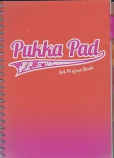 Pukka Pad Project Book Fusion A4 200 w kratkę pomarańczowy 8410 - Zeszyty szkolne - miniaturka - grafika 1