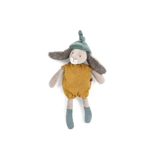 Maskotka króliczek w czapce żółty 678023 - Maskotki i pluszaki - miniaturka - grafika 1