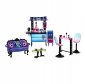 Domki dla lalek - Mattel Monster High Upiorna kawiarnia Zestaw z - miniaturka - grafika 1