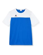 Koszulki i topy damskie - Le Coq Sportif Damska koszulka N°3 Maillot Match Enfant Mc kobalt/Optic podkoszulek, kobalt/optycznie biała, 14 A - miniaturka - grafika 1