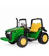 Pojazdy elektryczne dla dzieci - Peg Perego Duży Traktor Na Akumulator  John Deere Dual Force - miniaturka - grafika 1