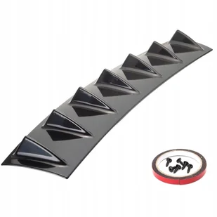 Uniwersalny dyfuzor dokładka lotka zderzaka Shark Fin 7 85cm - Akcesoria tuningowe - miniaturka - grafika 1