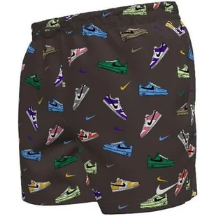 Szorty kąpielowe męskie Nike Multi Print 5" Volley - Kąpielówki męskie - miniaturka - grafika 1