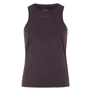 Damska koszulka bez rękawów CRAFT CORE ESSENCE SINGLET 2 W 1915290-499000 – Fioletowy - Koszulki i topy damskie - miniaturka - grafika 1
