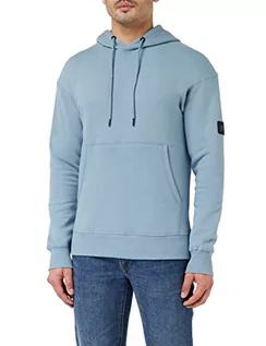 Bluzy męskie - JACK & JONES Męska bluza z kapturem, kieszeń kangurka, Mountain Spring, XXL - grafika 1