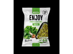 Joxty - Enjoy Chipsy Pieczone - Szpinak i Czosnek, 40g - Chipsy - miniaturka - grafika 1