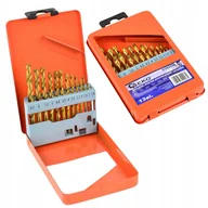 Wiertła - Geko Zestaw Komplet Wierteł Do Metalu 13El 1,5-6,5Mm Hss Tin Walizka G38231 - miniaturka - grafika 1