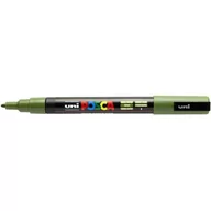 Markery do tablic - UNI ball POSCA marker (z delikatną końcówką okrągłą) zielone jabłko, khaki zielony PX202325000 - miniaturka - grafika 1