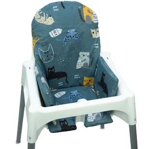 PODUSZKA DO KRZESEŁKA IKEA ANTILOP MIĘKKA BAWEŁNIANA Kerstin - Krzesełka do karmienia - miniaturka - grafika 1