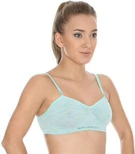 Brubeck Biustonosz Fusion miętowy r. 65C BR10090 - Bielizna sportowa damska - miniaturka - grafika 1