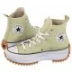 Sneakersy damskie - Sneakersy Run Star Hike Hi Olive Aura/Black/White A00552C (CO520-b) Converse - miniaturka - grafika 1