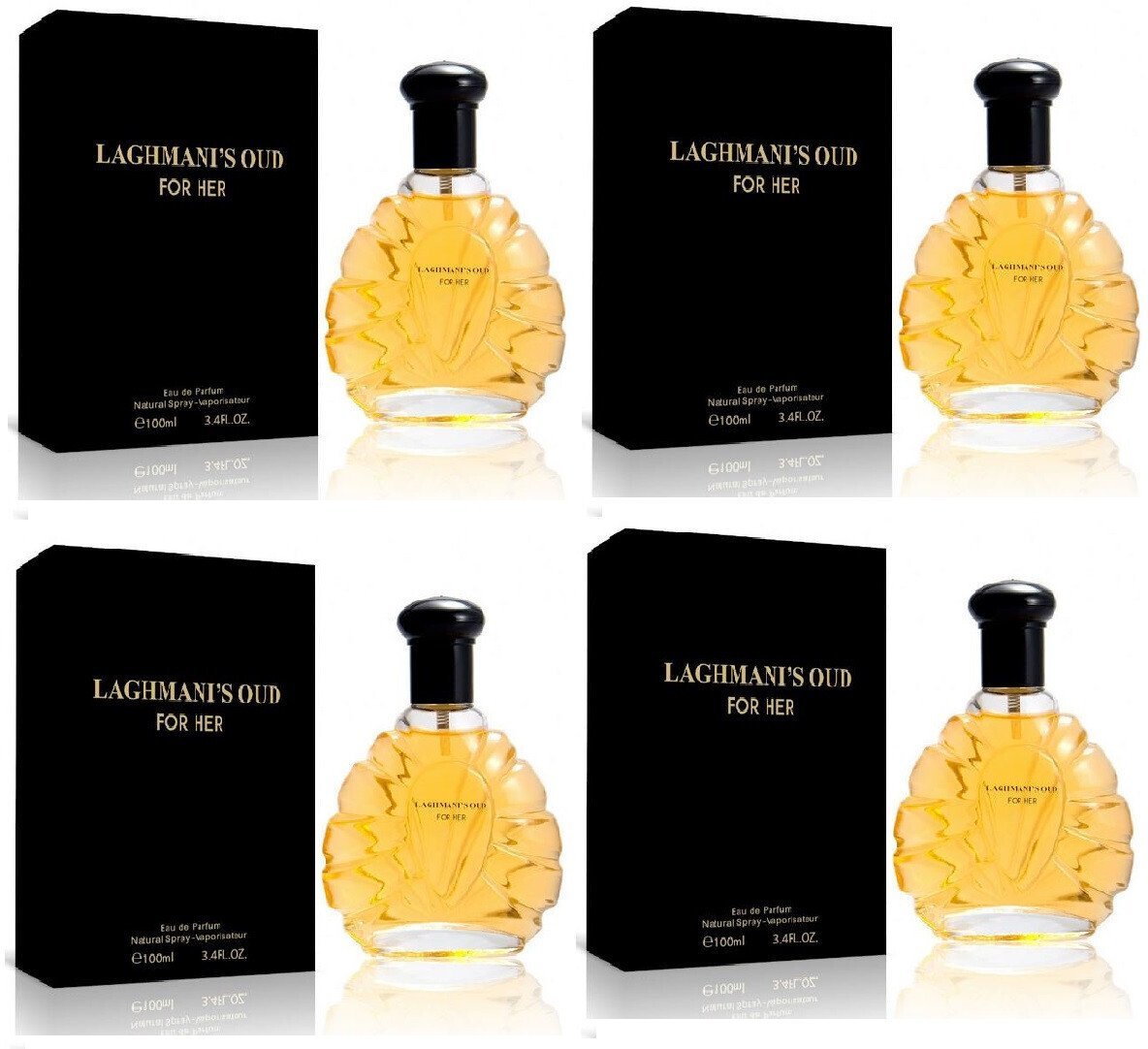 Fine Perfumery, Laghmani's Oud, Eau De Parfum, For Women, 100 ml For Women