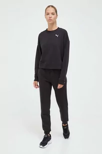 Puma dres damski kolor czarny - Dresy damskie - miniaturka - grafika 1