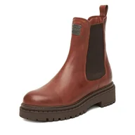 Botki damskie - Sztyblety G-Star Raw EO-DAMLA-25FW26 Brązowy - miniaturka - grafika 1