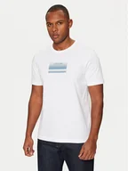 Koszulki męskie - Calvin Klein T-Shirt K10K113803 Biały Regular Fit - miniaturka - grafika 1