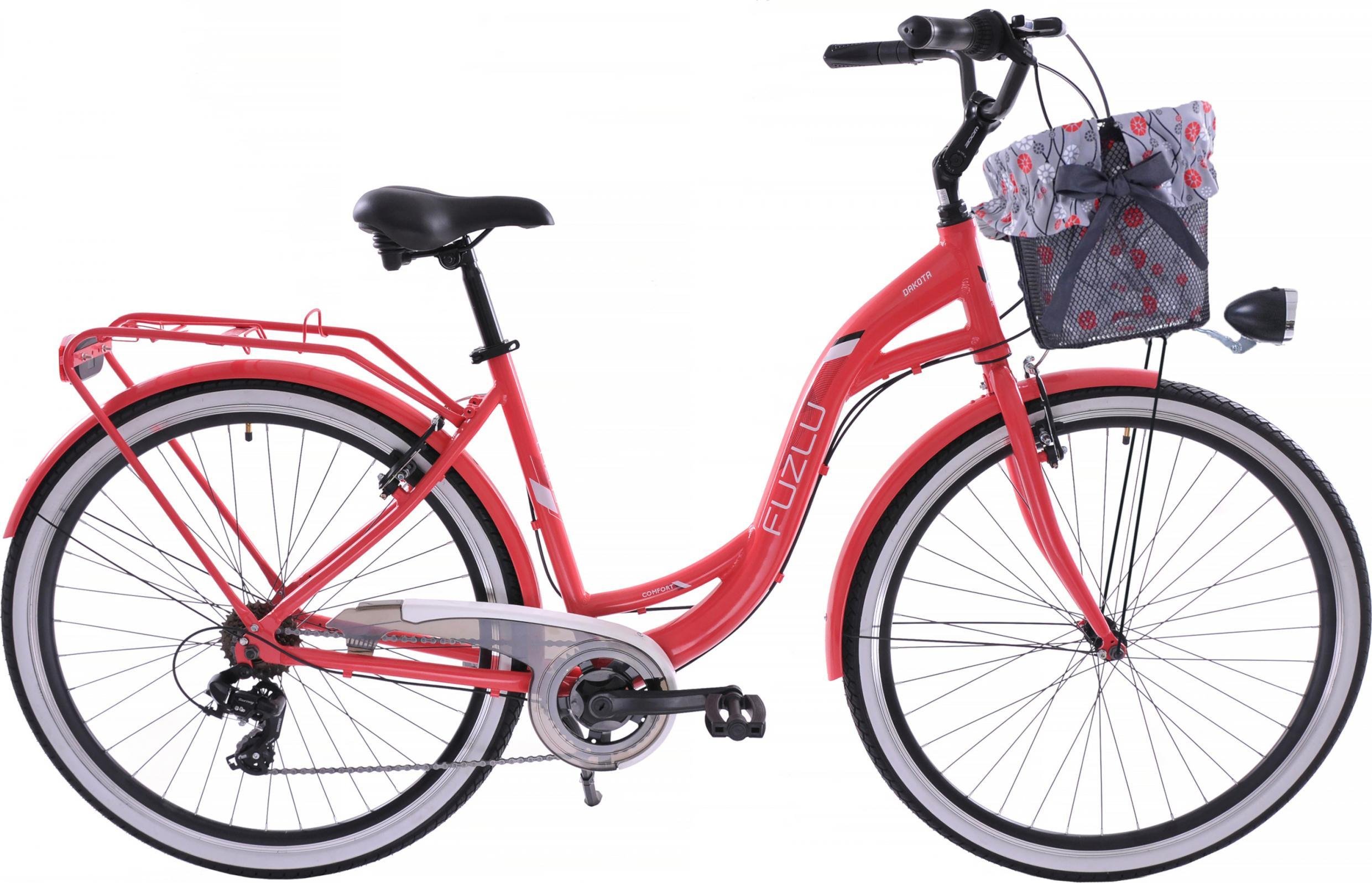 Fuzlu Rower Fuzlu Dakota 28 7s alum. pomarańczowy 3018