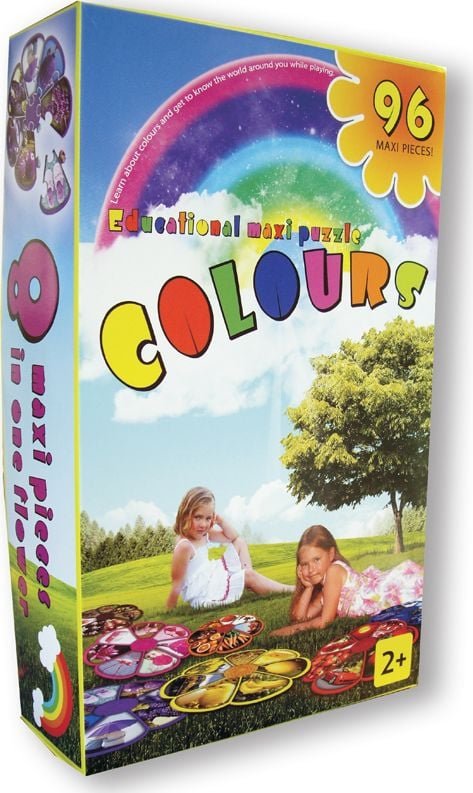 Edukacyjna układanka Kolory