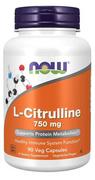 Witaminy i minerały dla sportowców - Now Foods L-Citrulline 750 mg 90 vcaps - miniaturka - grafika 1