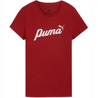 Koszulki i topy damskie - T-shirt damski okrągły dekolt Puma rozmiar L - miniaturka - grafika 1