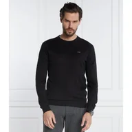 Swetry męskie - Calvin Klein Sweter SILK BLEND CN | Slim Fit | z dodatkiem jedwabiu - miniaturka - grafika 1