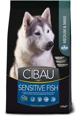 Farmina Cibau Adult Sensitive Fish Medium&Maxi 2,5 kg