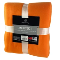 Koce - Koc Polarowy Milutek 150x200 Pomarańczowy-150x200 cm - miniaturka - grafika 1