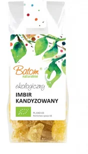 BATOM BIO Imbir kandyzowany 125g Batom - Zdrowa żywność - miniaturka - grafika 2