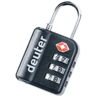 Walizki - Kłódka Deuter TSA Pad Lock Kolor: czarny - miniaturka - grafika 1