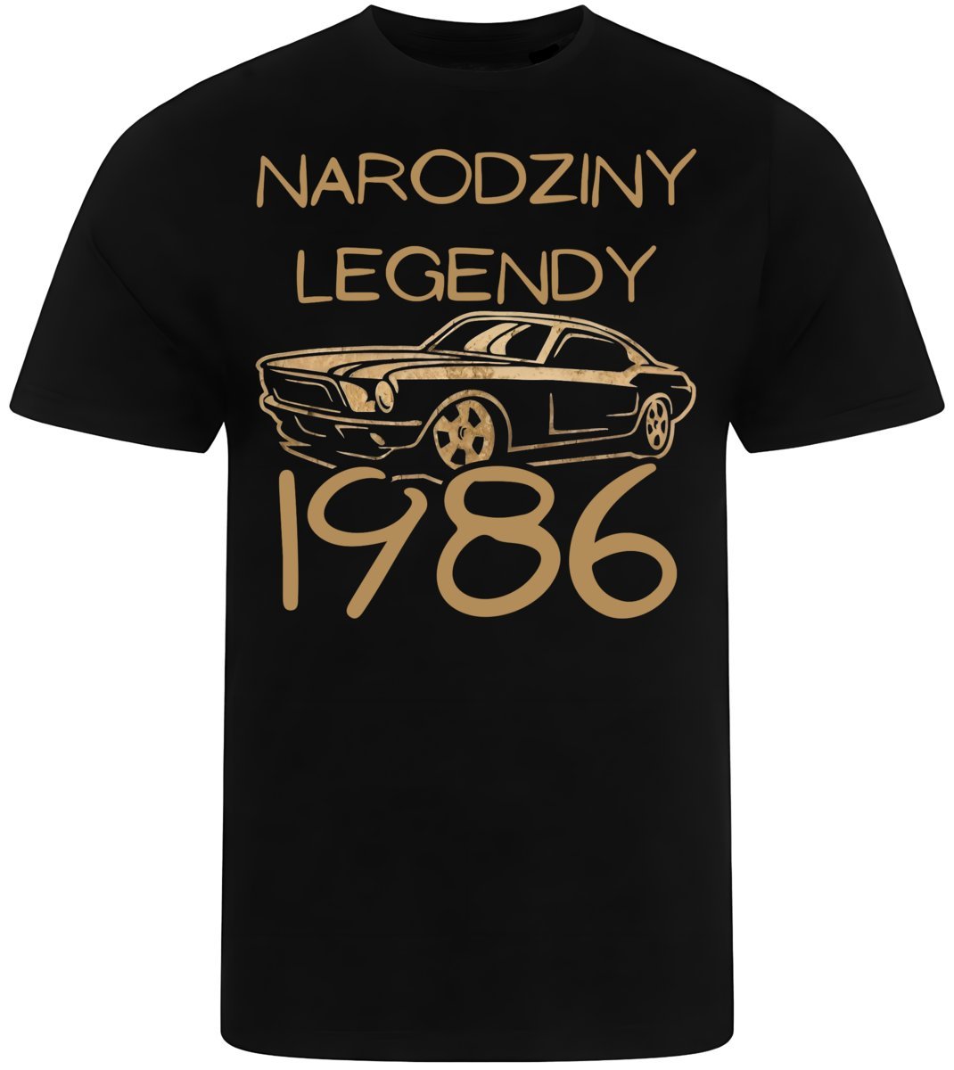 KOSZULKA MĘSKA NADRUK NA URODZINY ROCZNIK 1986 PREZENT PREMIUM S