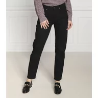 Spodnie damskie - Calvin Klein Jeansy MR SLIM | Slim Fit | mid rise - miniaturka - grafika 1