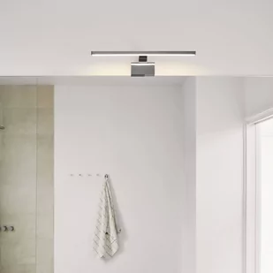 Nordlux Kinkiet do łazienki LED Marlee, metal, chromowane wykończenie, 50 cm, 3000K - Lampy ścienne - miniaturka - grafika 1