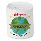 Skarbonki - Dla Opiekuna Skarbonka na Urodziny na Prezent z Nadrukiem ze Zdjęciem + Opakowanie na prezent (wzór 04) - miniaturka - grafika 1