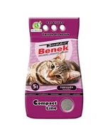 Żwirek dla kotów - Certech Super Benek Compact Line Lavender 10 l - drobny żwirek dla kotów o zapachu lawendy 2x 5l - miniaturka - grafika 1