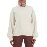 Bluzy damskie - Bluza New Balance WT41500LIN - beżowa - miniaturka - grafika 1