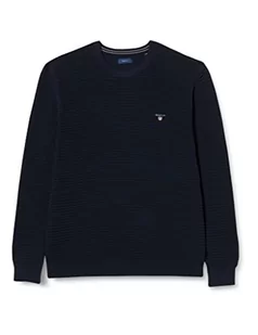 GANT sweter męski, niebieski (Evening Blue), L - Swetry męskie - miniaturka - grafika 1